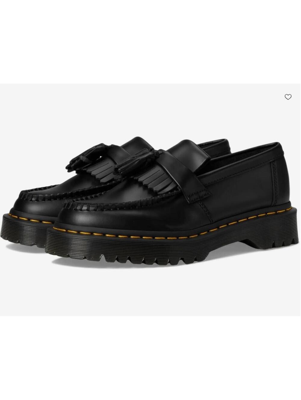 *NEW* Women's Dr. Martens Adrian Platform Tassel Loafers Black Size 6